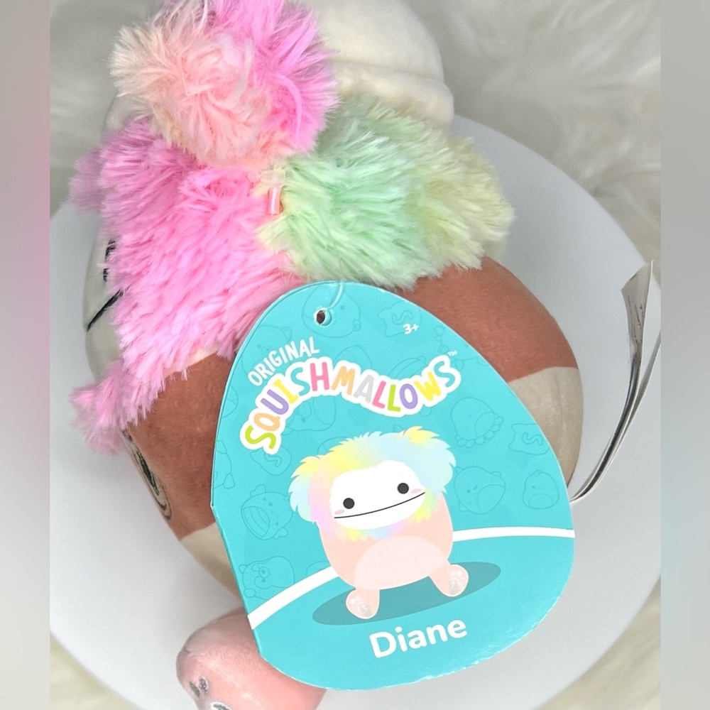 Custom Diane x Renne the Bigfoot To-Go Coffee Squishmallow 5” NWT - Picture 3 of 3